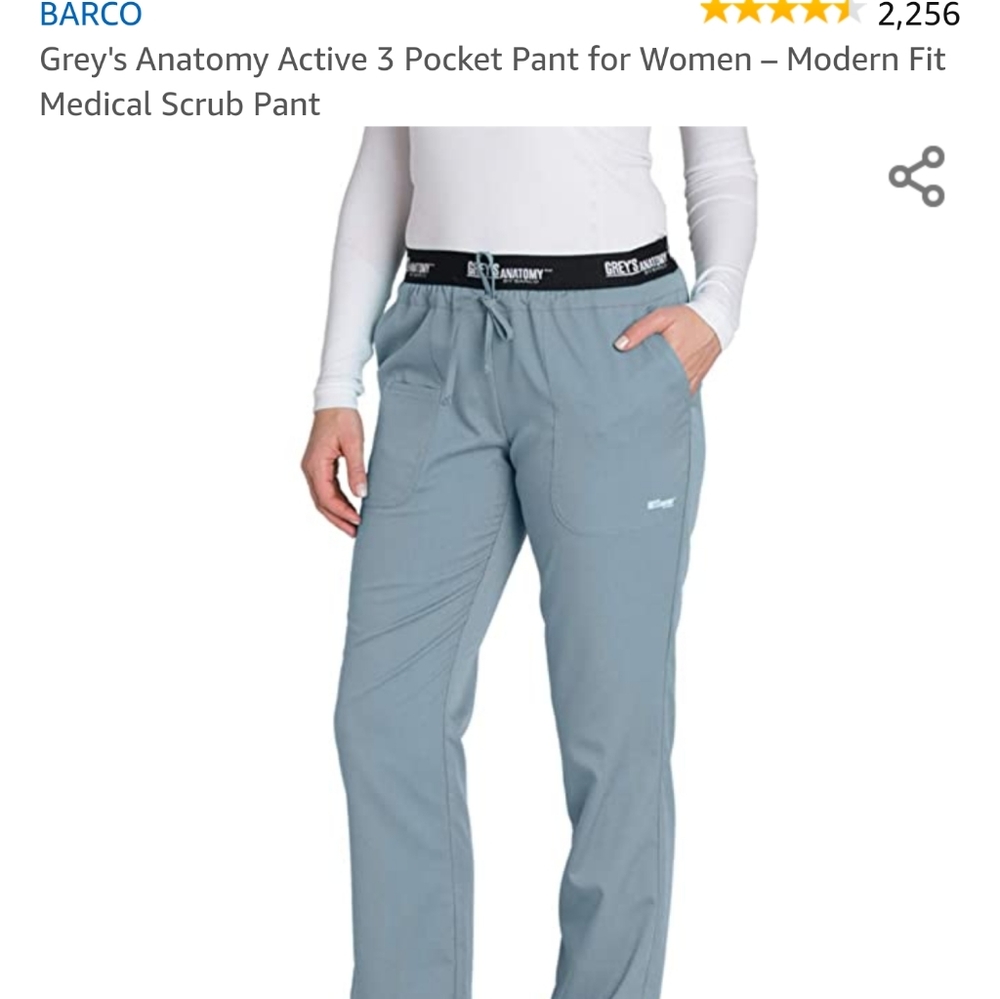 Grey's Anatomy scrubs